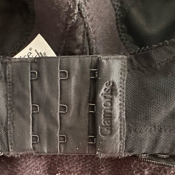 Glamorise MagicLift Original Support Full Figure Bra 1000 Black Womens Size 40G - Picture 6 of 9